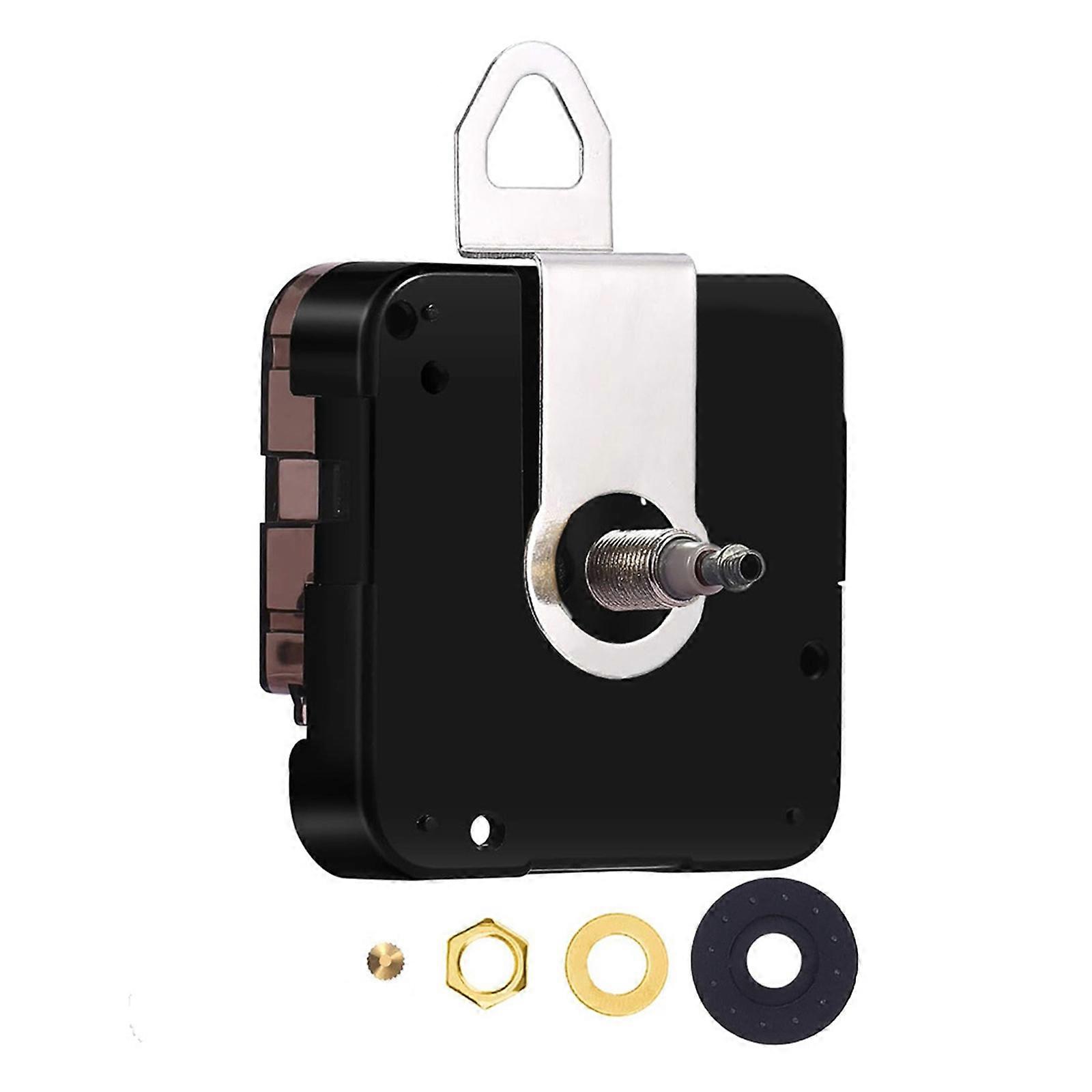 Long Shafts Clock Mechanism Kits High Torque Wall Clock Movement Replacement for Quiet Wall Clock Creation and Repair