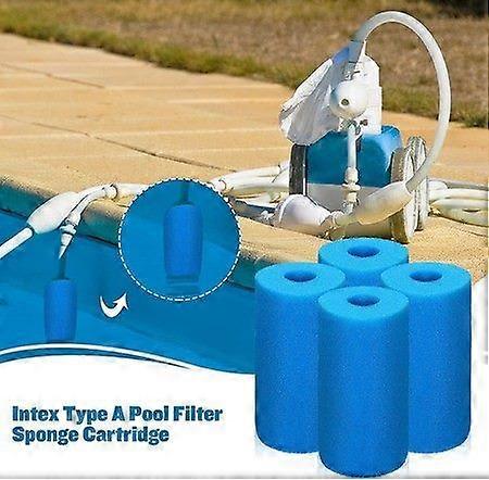 2 Pcs Bestway Pool Filter Sponge Cartridge Swimming Pool Filter Foam Type H