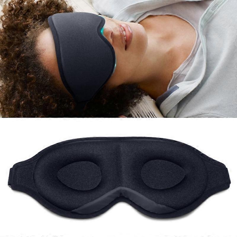 3D Breathable Shading Three-Dimensional Nose Wing Integrated Eye Mask