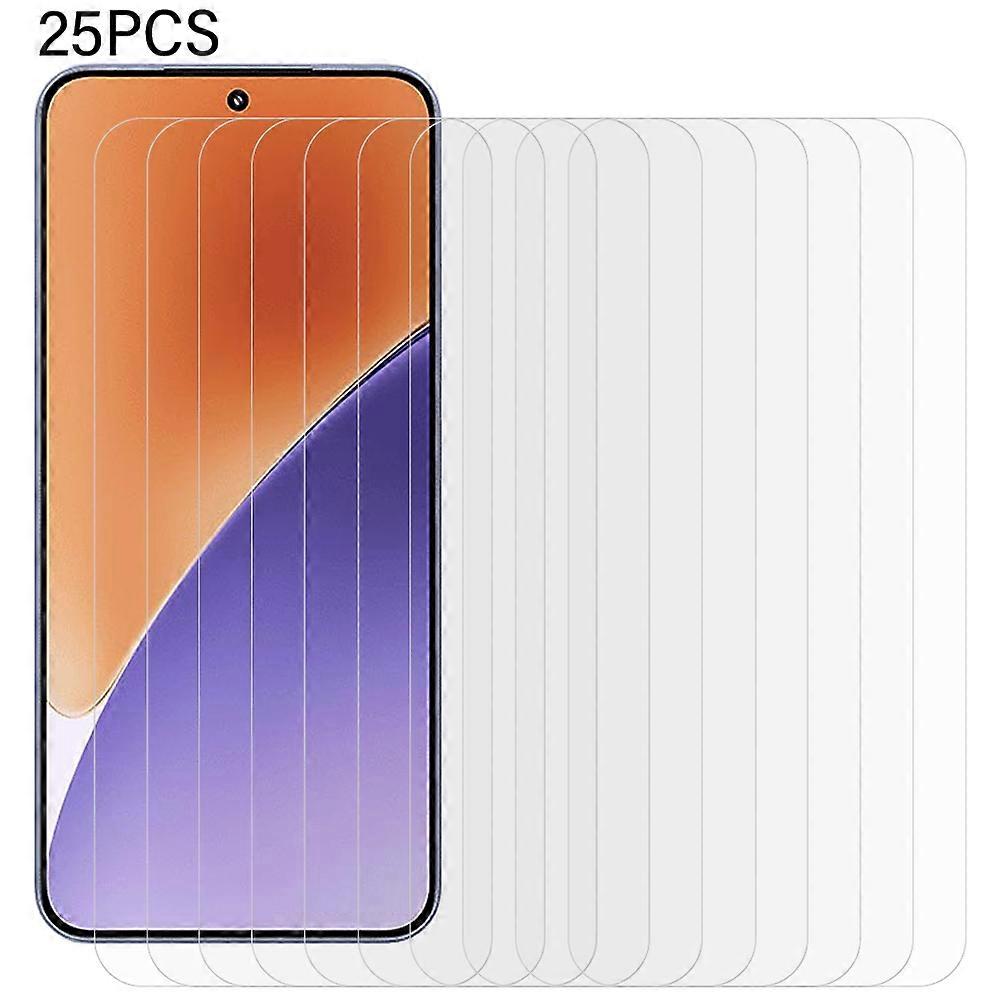 AS 25Pcs For Xiaomi 15 Tempered Glass Screen Protector High Definition