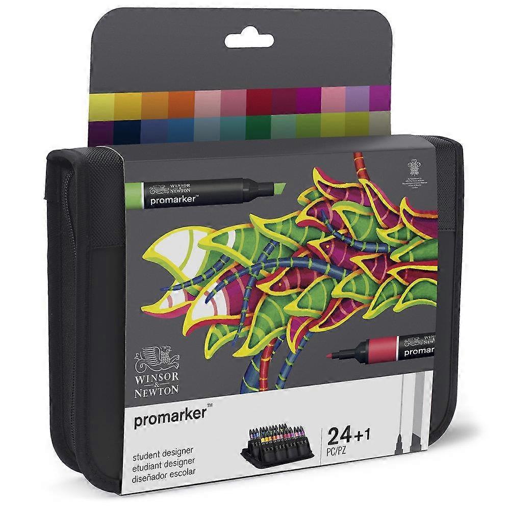 Winsor & Newton Promarker Student Designer Wallet Set 24