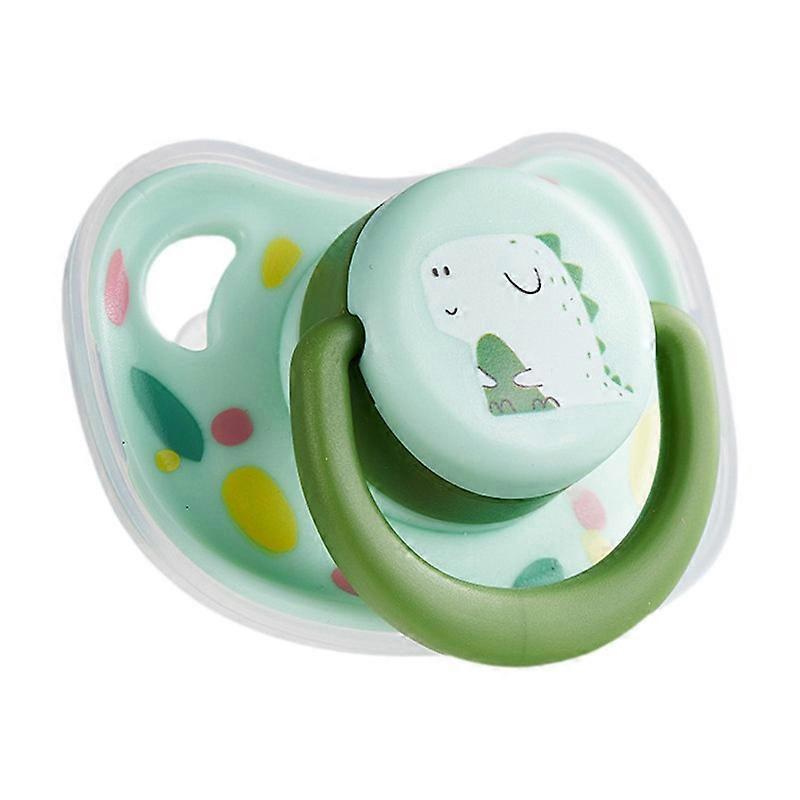 Silicone Pet Pacifier Toy - Bite-Resistant Calming Chew Toy for Dogs (Yellow)