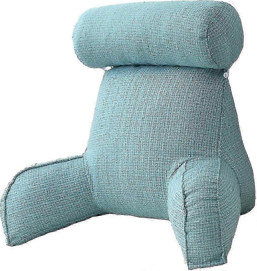 Reading Pillow with Armrest Detachable Back Support Cushion Lumbar Support Pillow