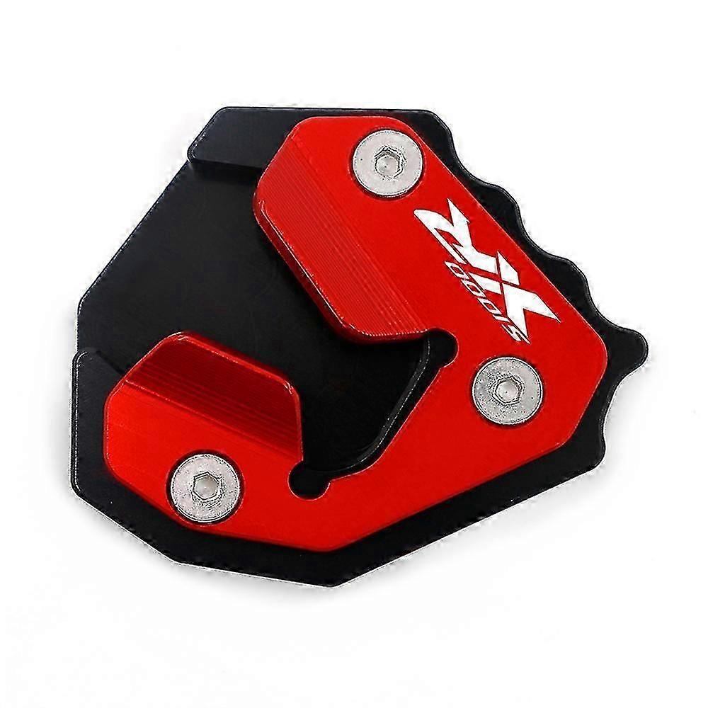 LTIENBST Orange Aluminum Side Stand Enlarge Extension Foot Pad