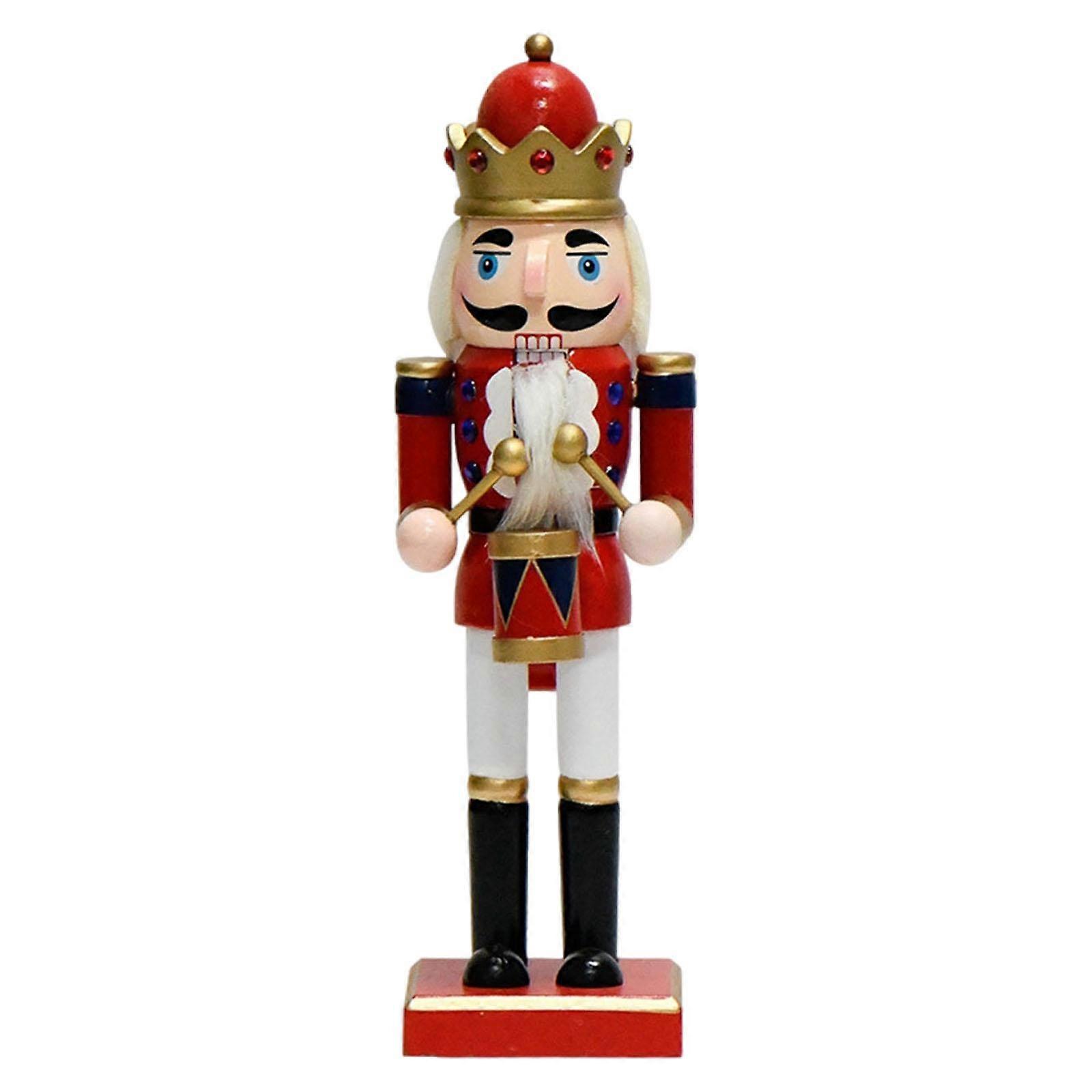 Christmas Decor Nutcracker Figurine Statue Traditional Christmas Nutcracker