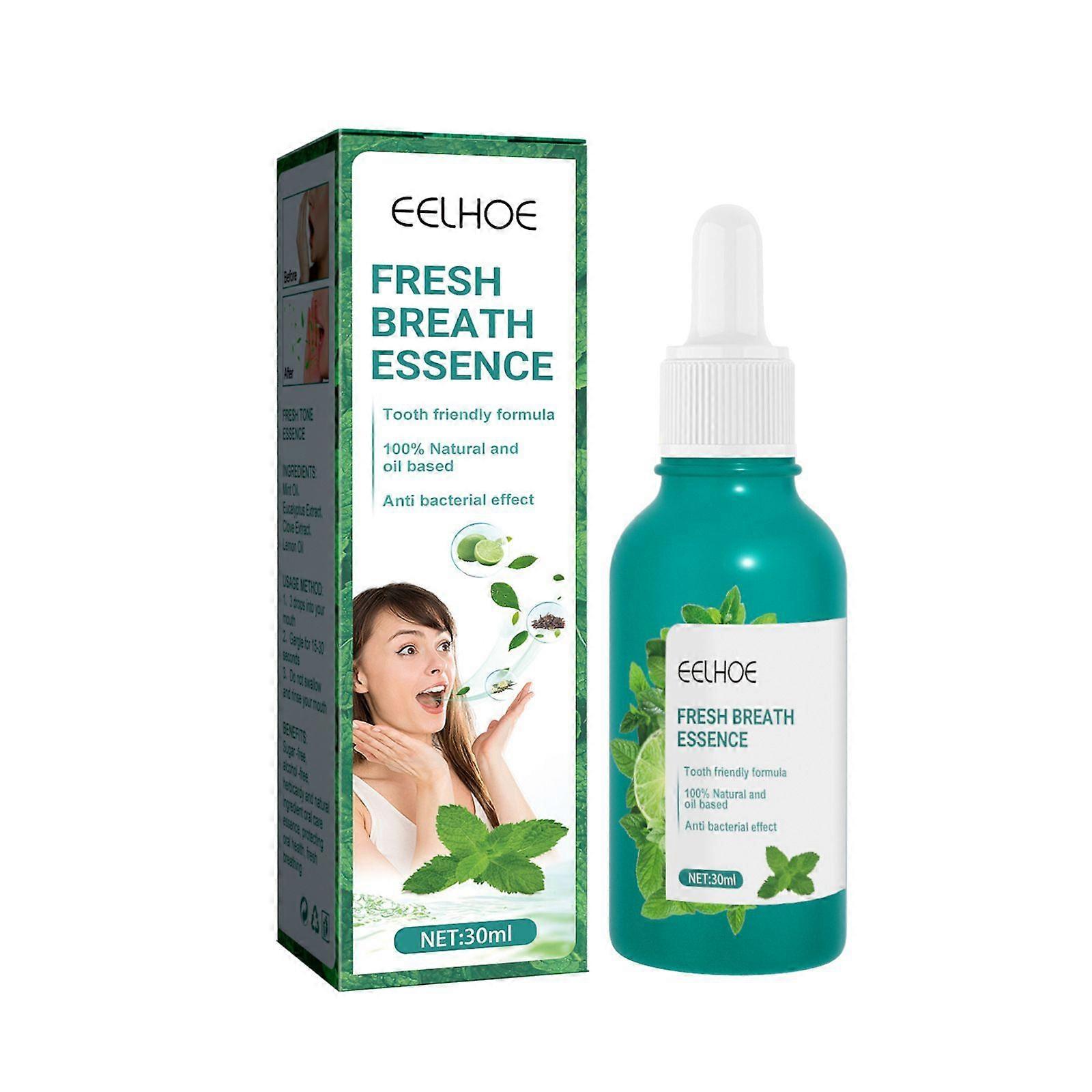 Bad Breath Eliminating Serum Bad Mouth Smell Removing Drop Fresh Breath Serum
