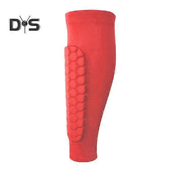Soccer Shin Guard Sleeves Calf Compression Sleeve with Honeycomb Pads Leg Protection Shin Pad for Kids And Adults Soccer Football Sports