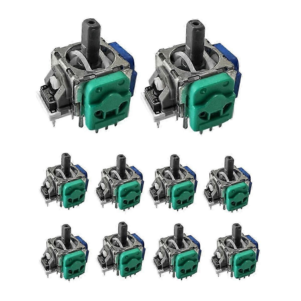 10PCS Hall Joystick Controller suitable for PS4 Electromagnetic Joystick Analog Sensor Potentiometer Anti-Dr