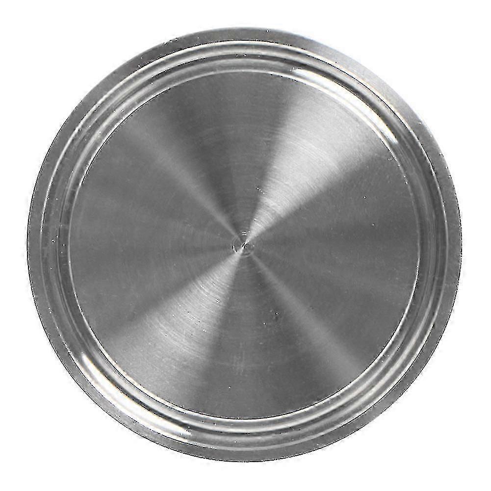 rustfritt stål solid sanitær endehette passer 2inch tri klemme ferrule flens