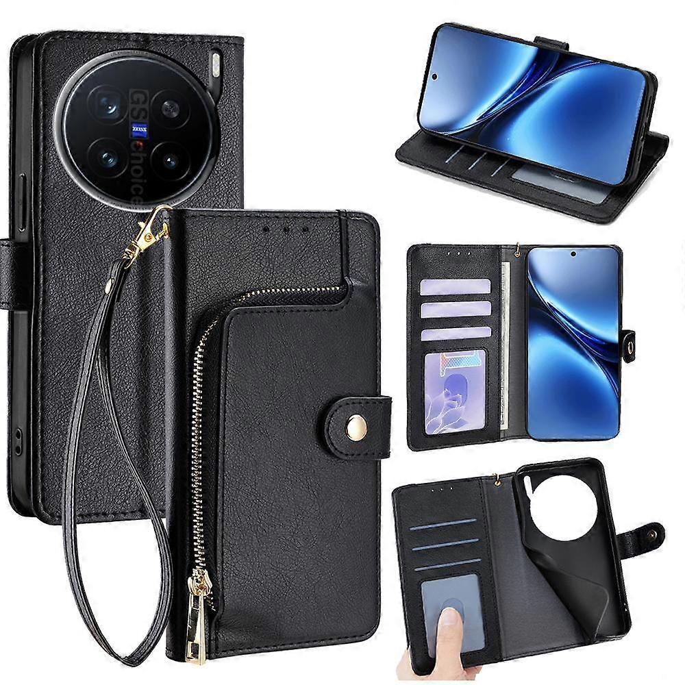 Zipper Bag Leather Phone Case