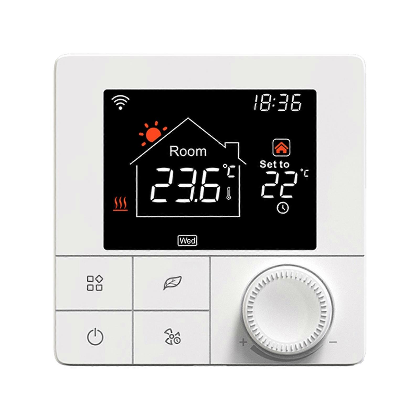 WIFI Smart 3A Heating with Application and Voice Control 2.8 Inch LCD Display Intelligent Programmable Thermostat