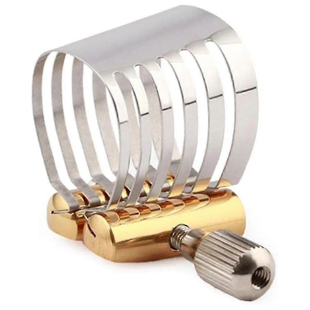 Tenor Saxophone Clamp Instrument Mouthpiece Ligature Clip Sax Head Clip Saxophone Part Sax Ligature