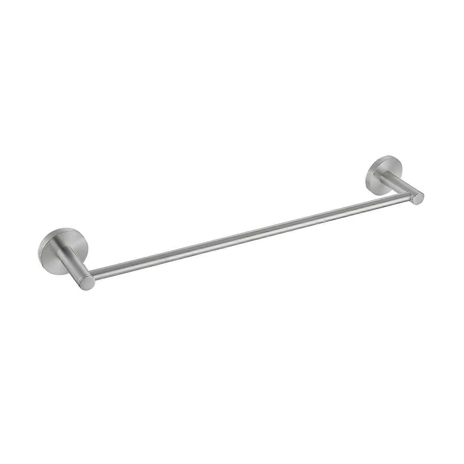 18" Round Solid Brass Modern Towel Bar for Bathroom Towel Racks