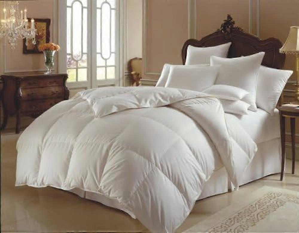 Down Alternative Comforter King Size - Soft White Duvet Insert - Hypoallergenic, Machine Washable, Lightweight