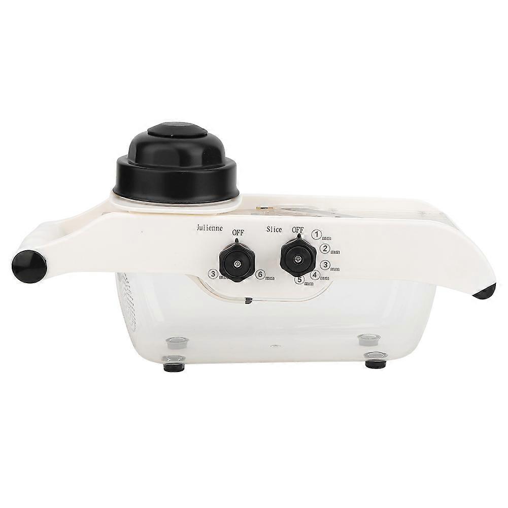 Multi-Function Manual Vegetable Chopper Thickness Adjustable Food Cutter Grater Kitchen Utensils Black