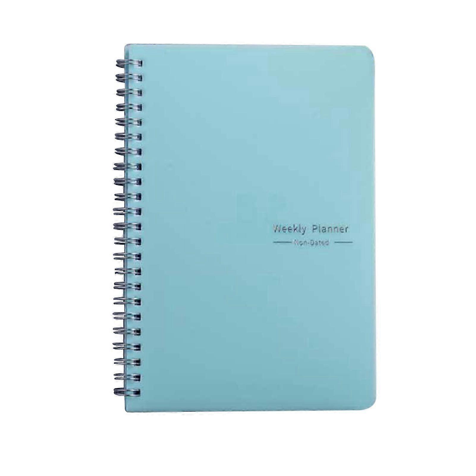 Unbrand A5 Non daté Notebook 52 semaines Business Stationery To Do List Portable Weekly Planner Writ