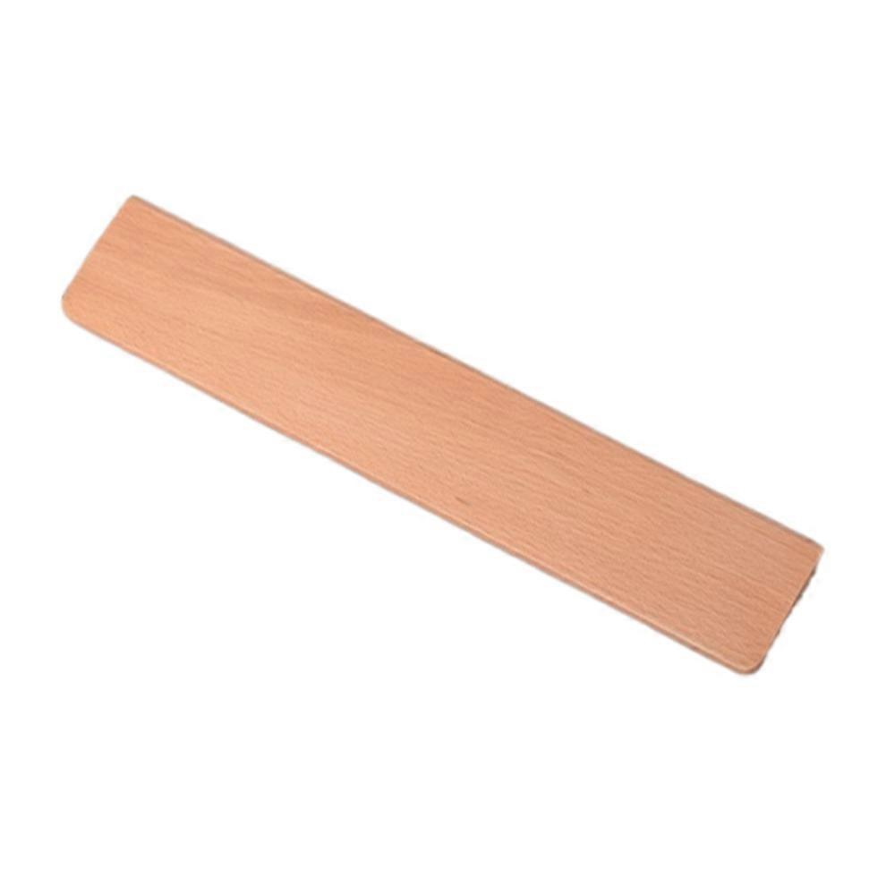 Wooden keyboard wrist rest with base, ergonomic keyboard wrist rest for pain relief