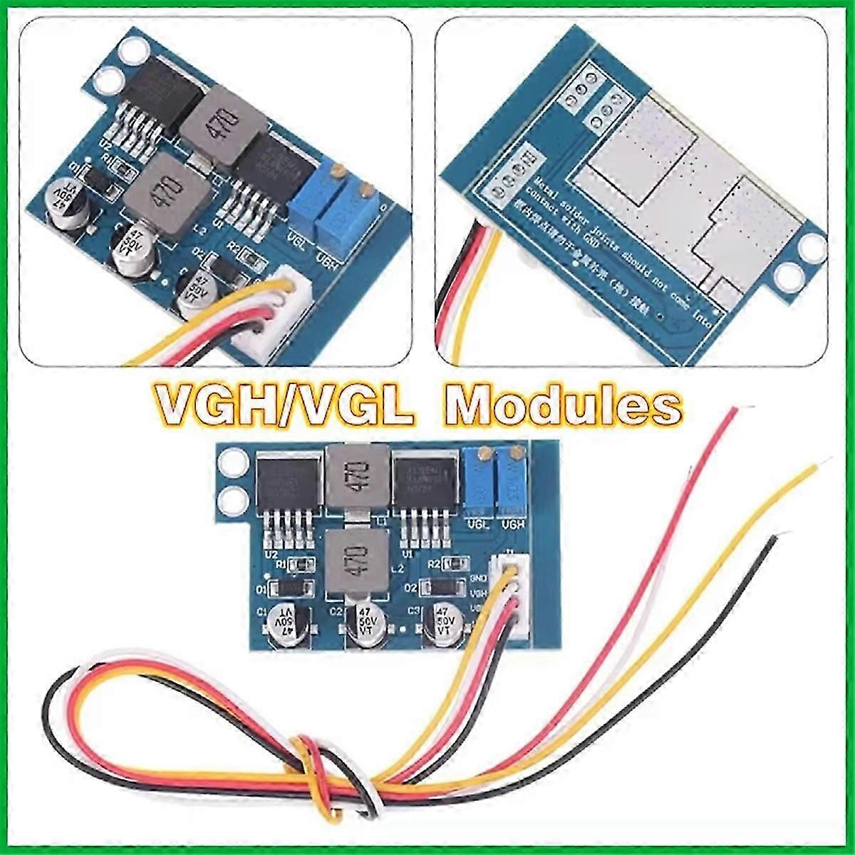 VGH VGL DC Module with Cable Repair LCD Panel Broken Y Color Abnormal Horizontal Line Replacement Parts