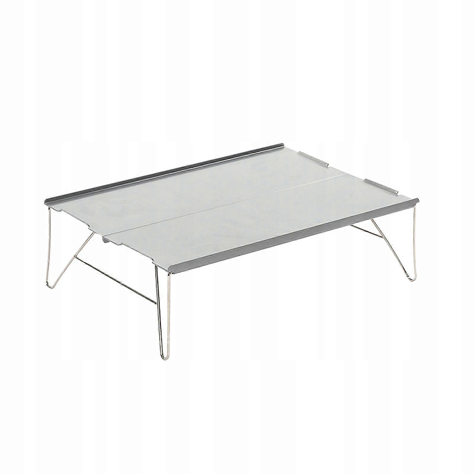 Niushu Camping Table Folding Small Table Made Of Alloy Colorless 0 L