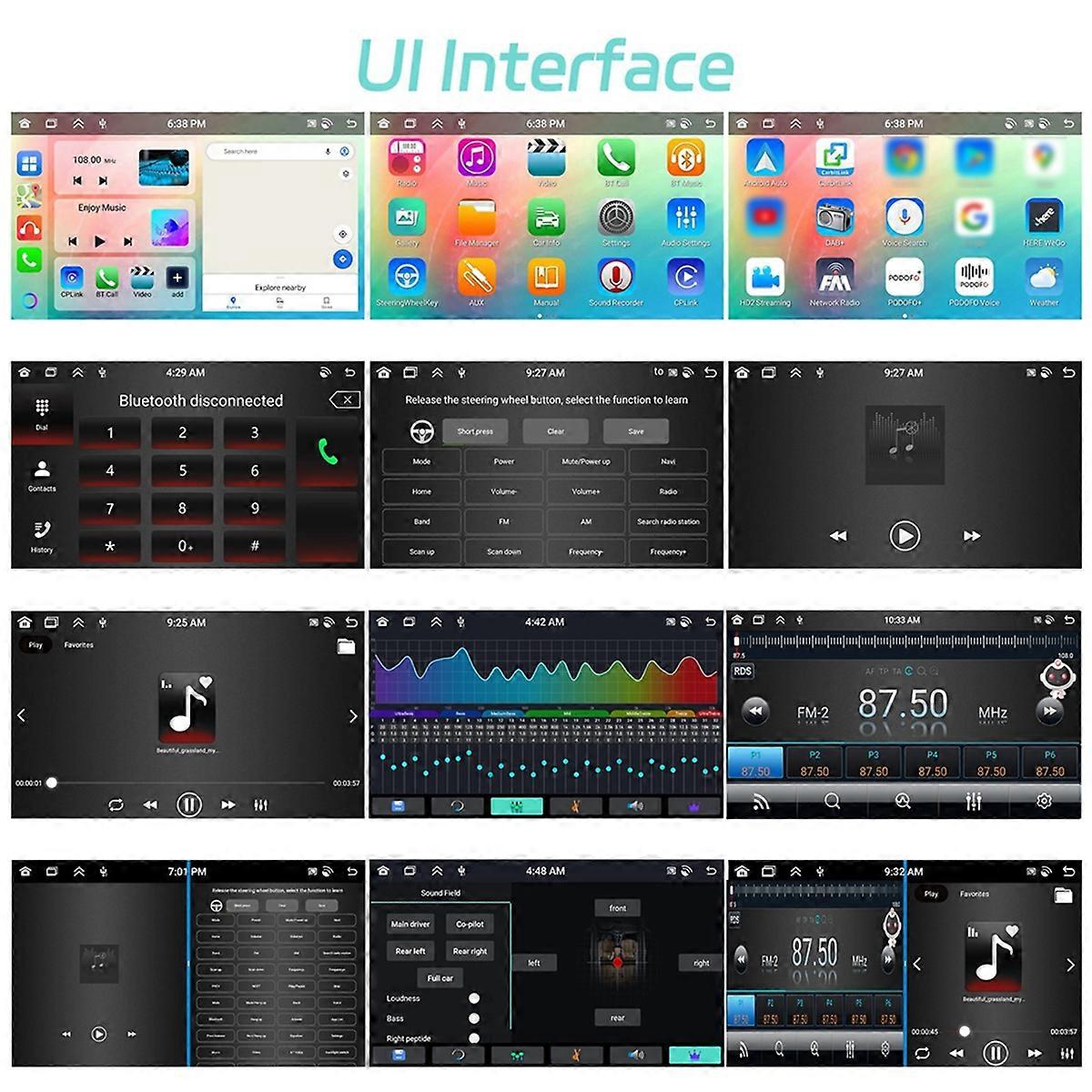 7-Zoll-Autoradio Android Multimedia Player für Actyon