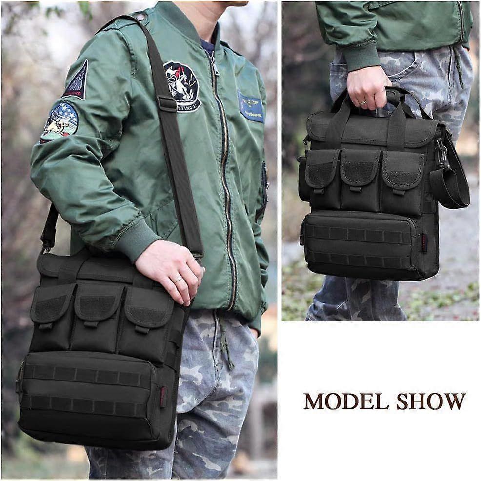 Tactical Briefcase, Shoulder Messenger Bag