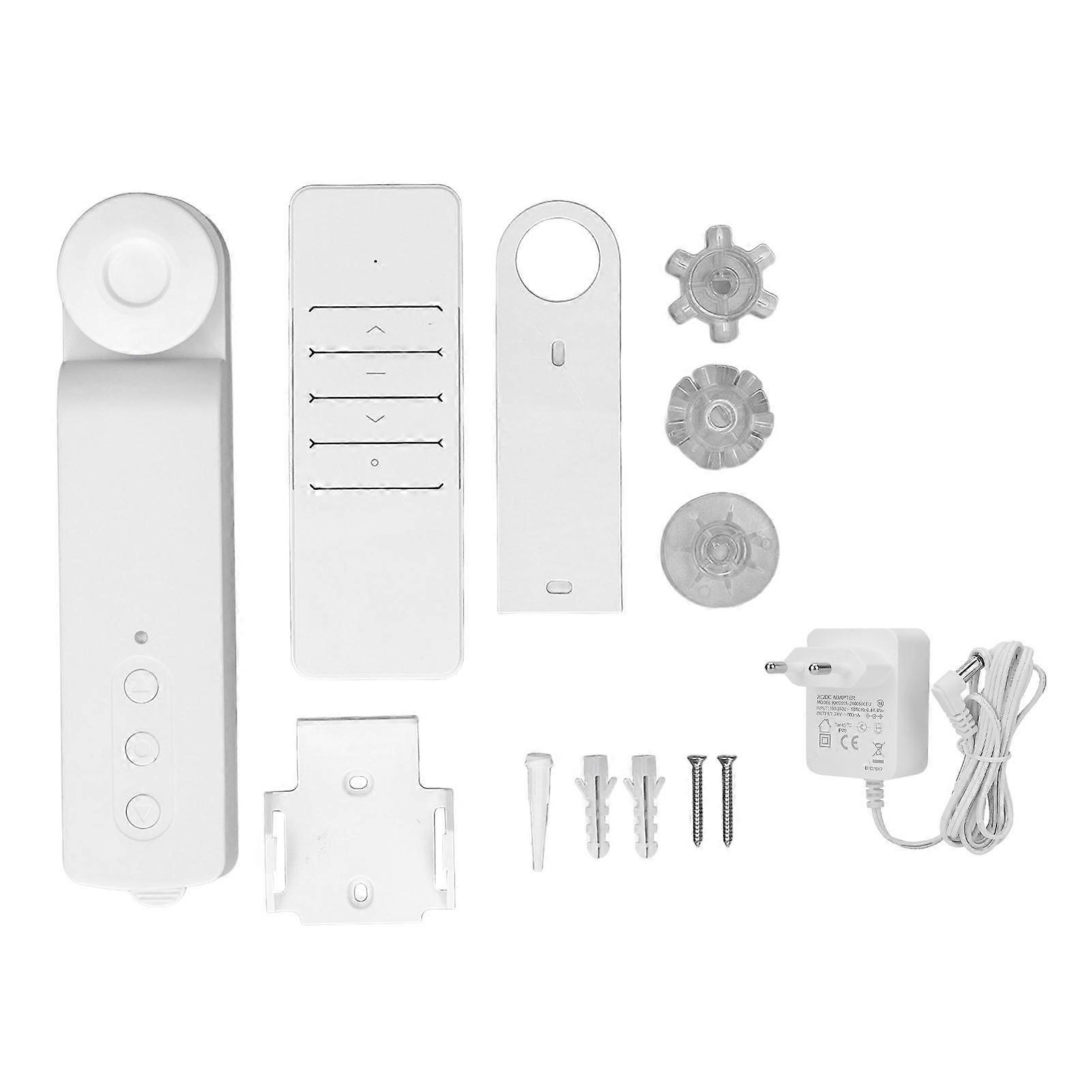 Roller Blind Motor WiFi APP Voice Control Timer Setting Quiet Running Smart Chain Curtain Driver with Remote Controller