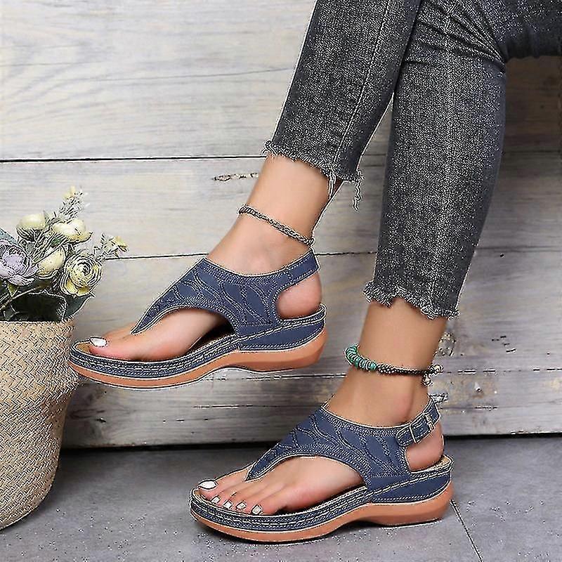 Women's Comfortable Orthopedic Sandals,orthopedic Sandals, Flat