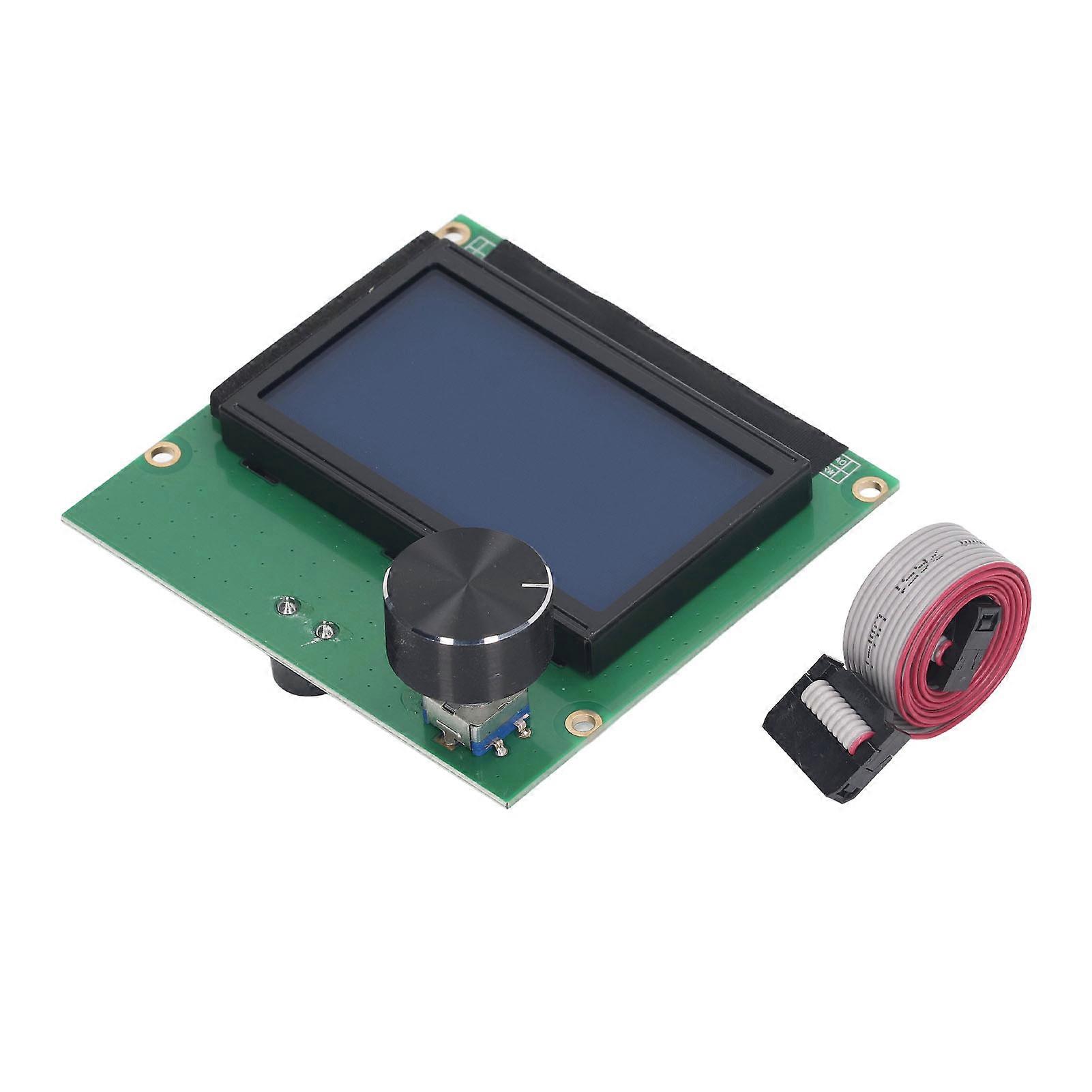 3D-Drucker-Anzeigemodul 12864 LCD-Bildschirm mit Knopf-Decoder für Ender 3-Serie