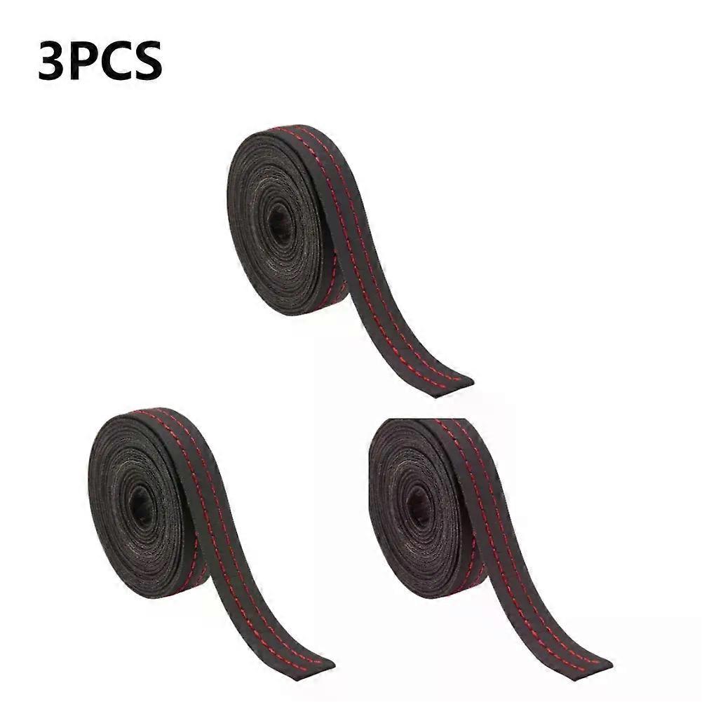 Car Mouldings Trim PU Leather Self-Adhesive Moulding Trim Self-Adhesive Dashboard Leather Decorative Line Car Interior Styling