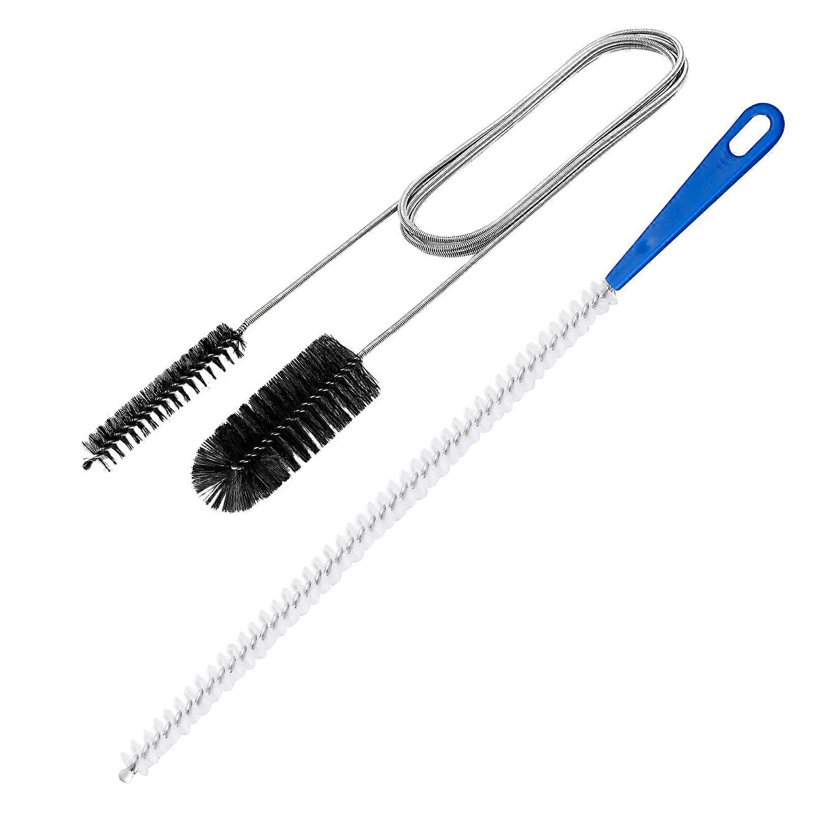 U shaped Pipe Cleaner Bendable for Deep Cleaning Solve Clogs in Washbasins, Sinks, Floor Drains Unblocker Tools Set