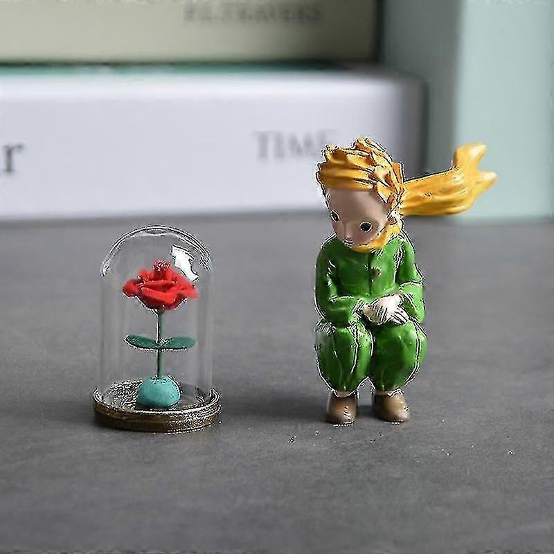 ديكور منزل الأمير الصغير روز ، هدية عيد ميلاد