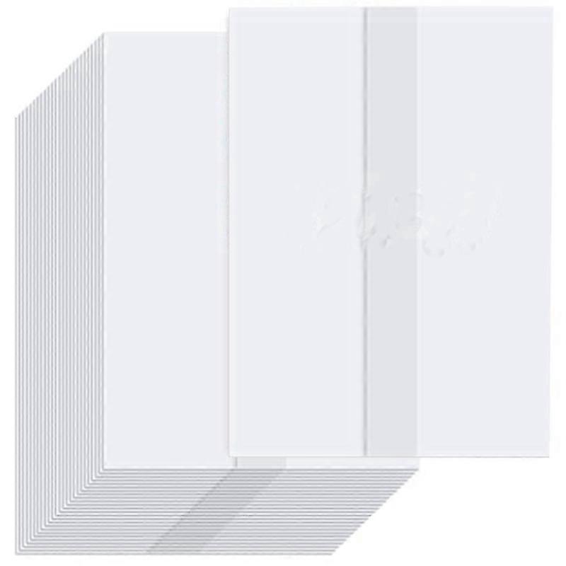 120 Pcs Vellum Jackets, 5X7 Inch Vellum Paper Pre-Folded