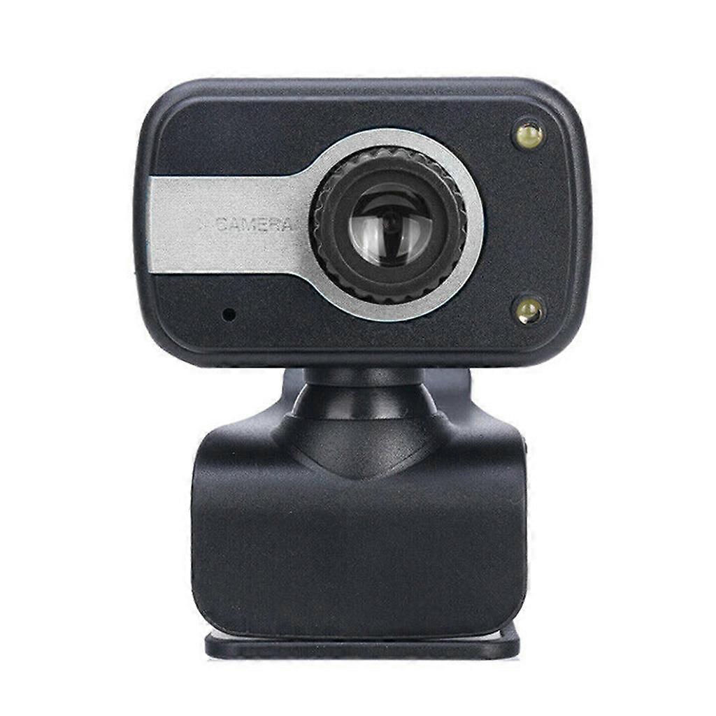 480P 360 Degree Rotatable USB Webcam Camera With Microphone 2Led Night Version Camcorders For PC Laptop Computer Desktop Other
