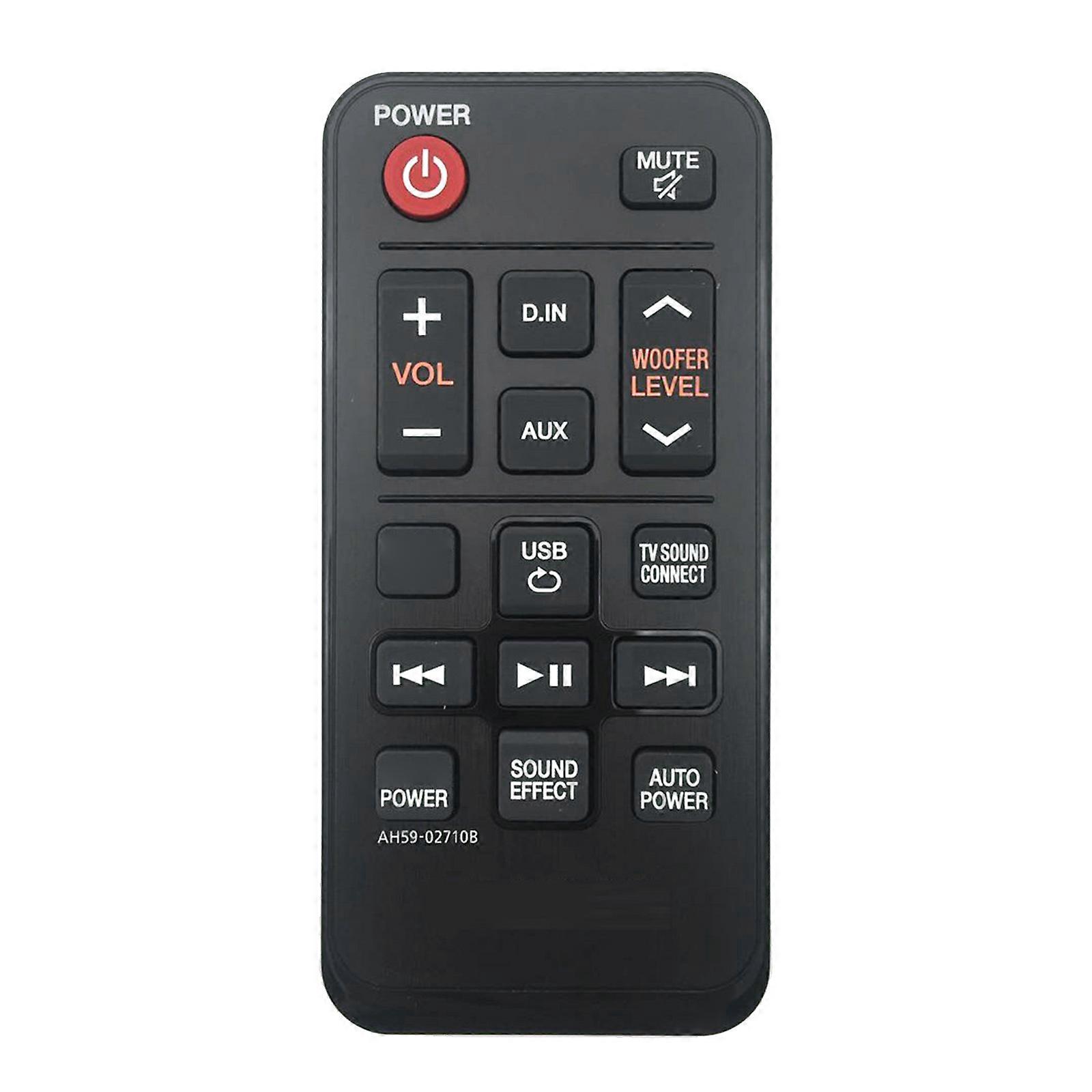 Audio Sound Bar AH59-02710B Remote Controller for SamsungHW-J250 HW-JM25 for ECHO Soundbar Replace Black Remote