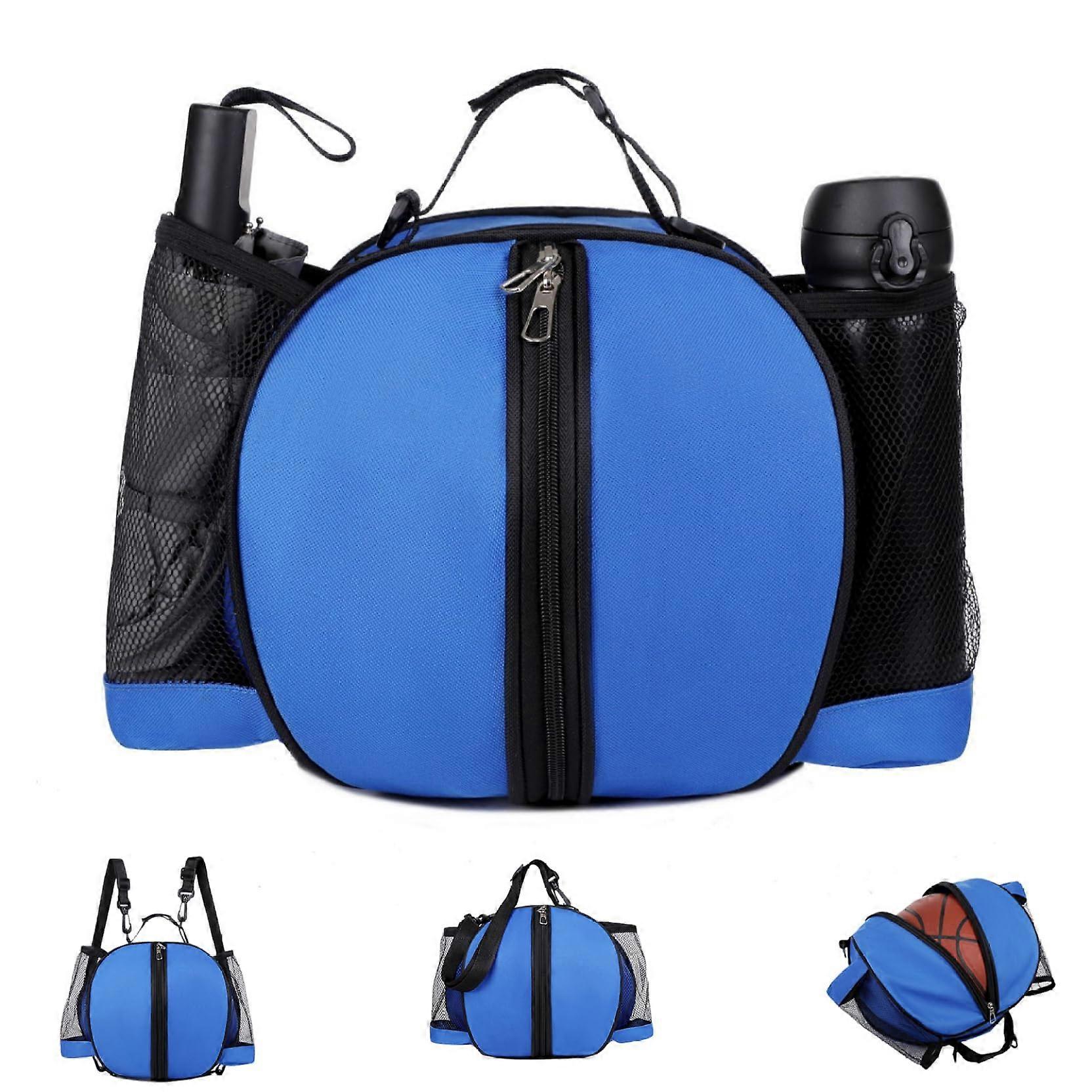 Basketball Bag Size 7 With Side Pockets Zippered Pocket And Shoulder Strap Oxford Material For Basketball Volleyball