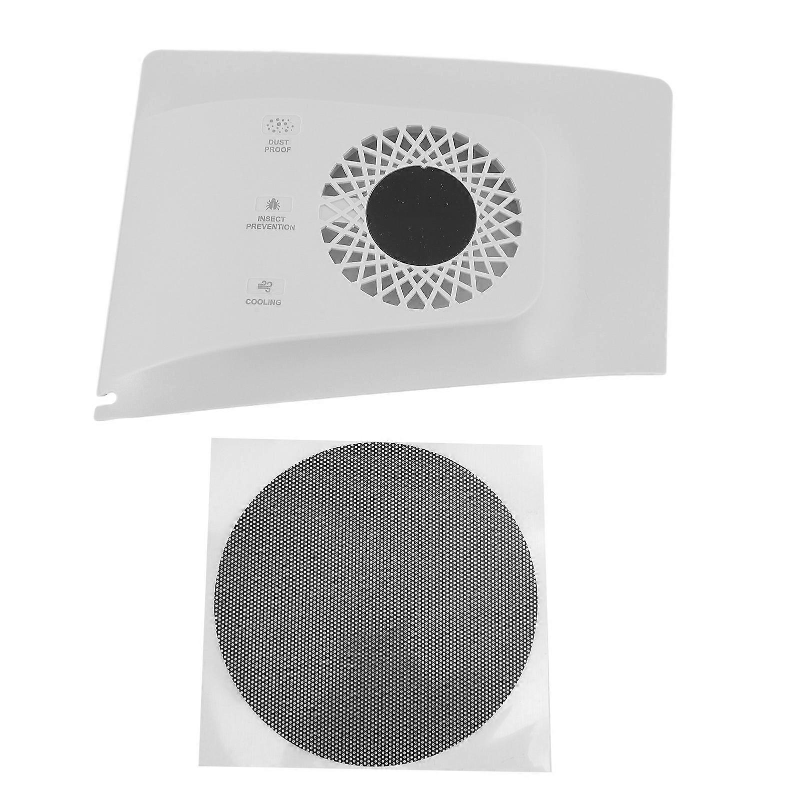 Scratch-Proof Game Console Cooling Faceplate with Dust Filter and Easy Installation