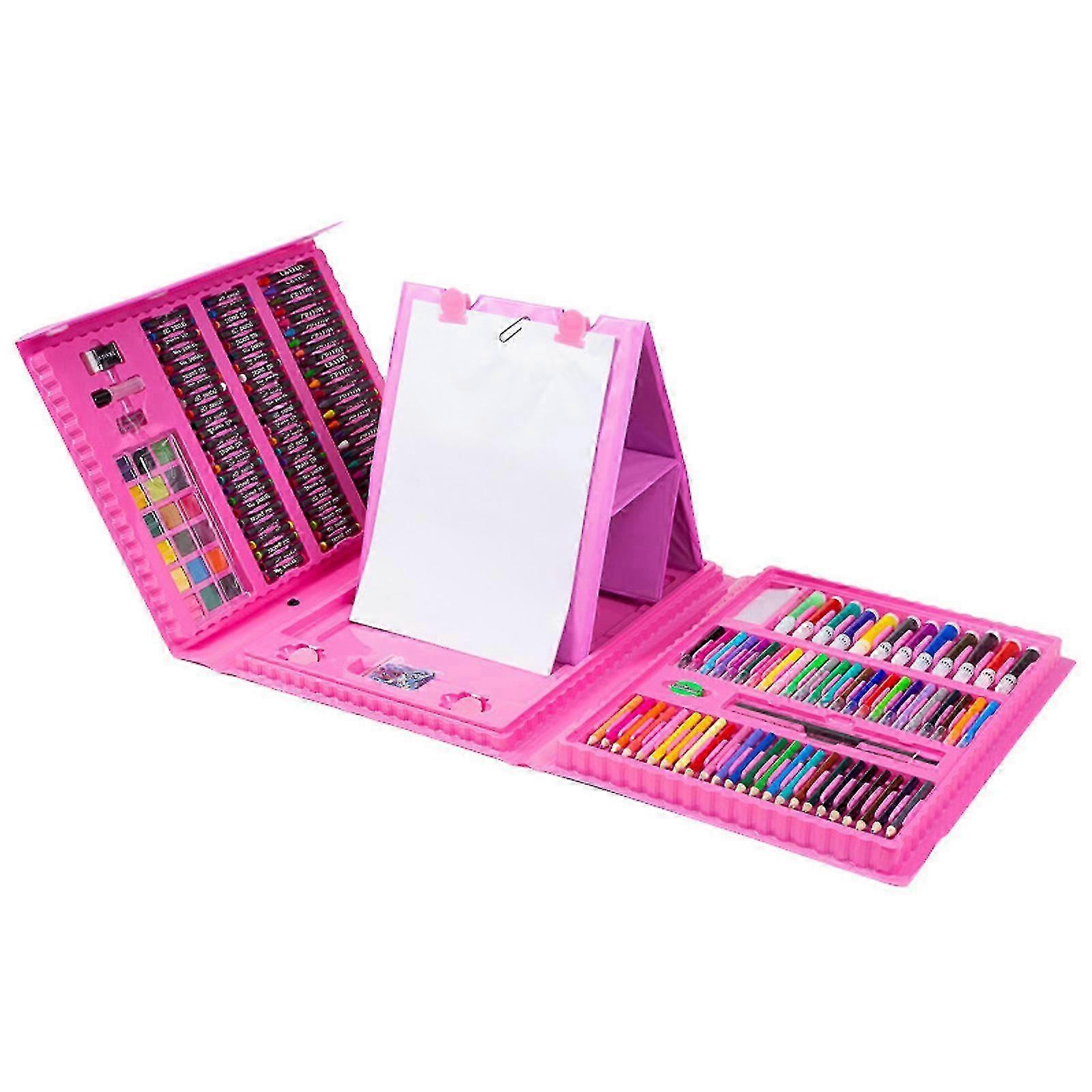 Creative Inspiration Art Case Coloring Set - Rainbow, Art Kit Suitable for Children, Comes with Markers, Crayons, & Colored Pencils, Perfect