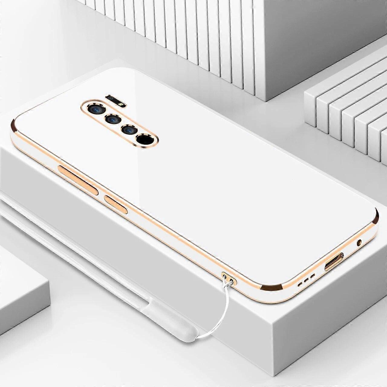 For Xiaomi Redmi 9 Case Redmi 9 Phone Case M2004J19G, M2004J19C Cover redmi9 Luxury Square Plating Shockproof Back Cover