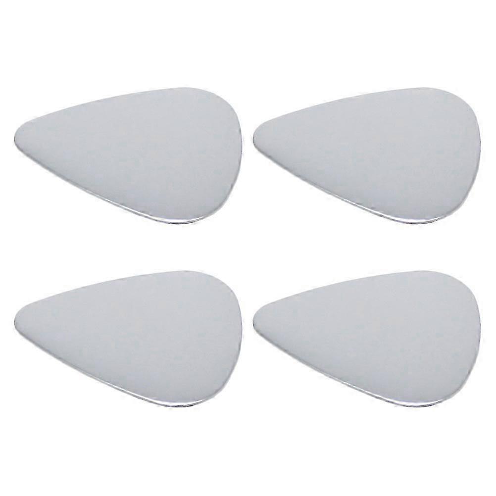 4 st Elgitarr Delar Plektrum Gitarr Metall Gitarr Plektrum Akustisk Gitarr Plektrum