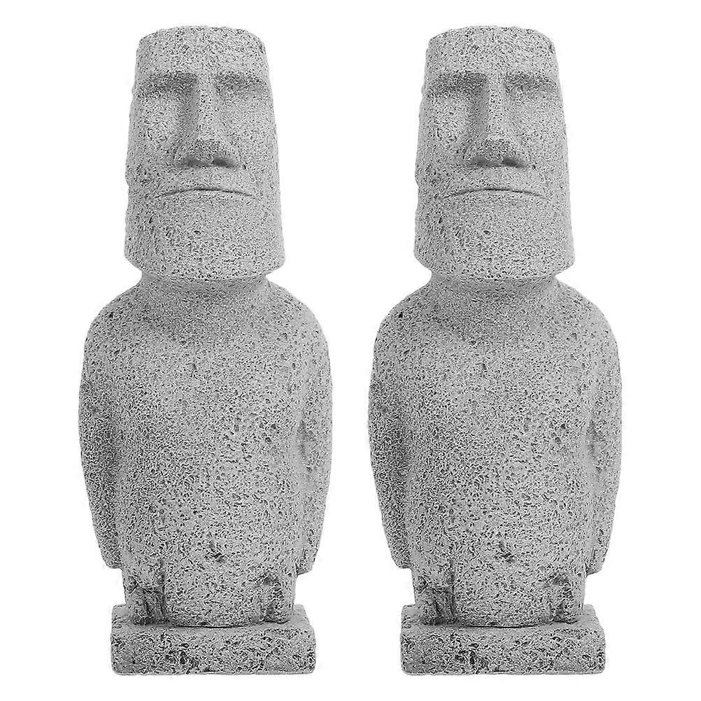 Home Decor Moai Figure, Head Designed for Beauty