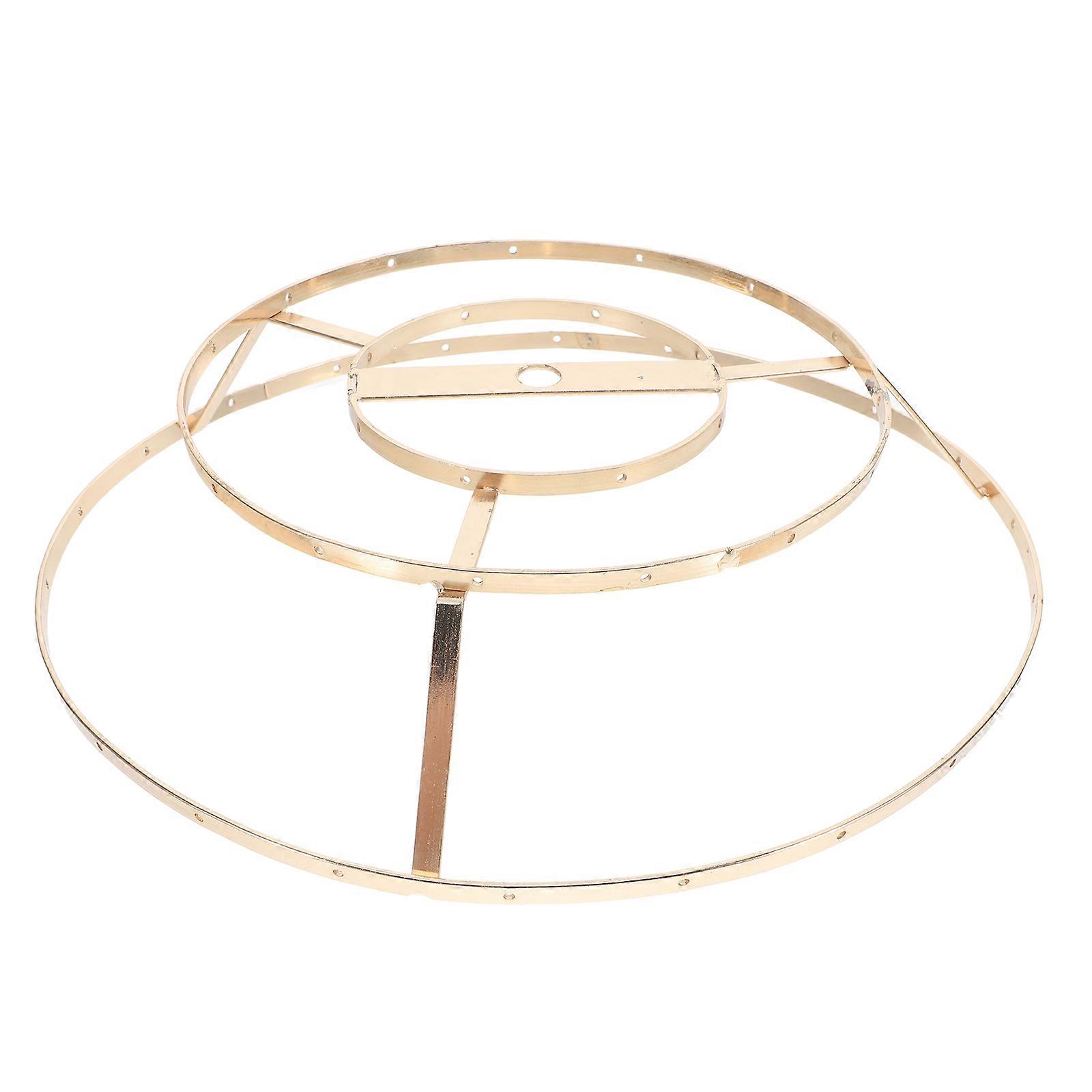 Support bracket for lampshades, burr-free design, ensures safe and secure assembly