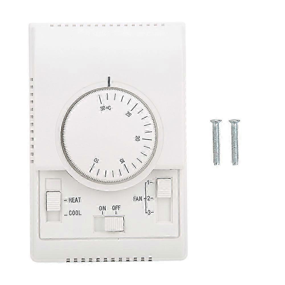 2025 Mechanical Temperature Controller Surface Mounted Air Conditioner Thermostat 10-30℃ AC220V