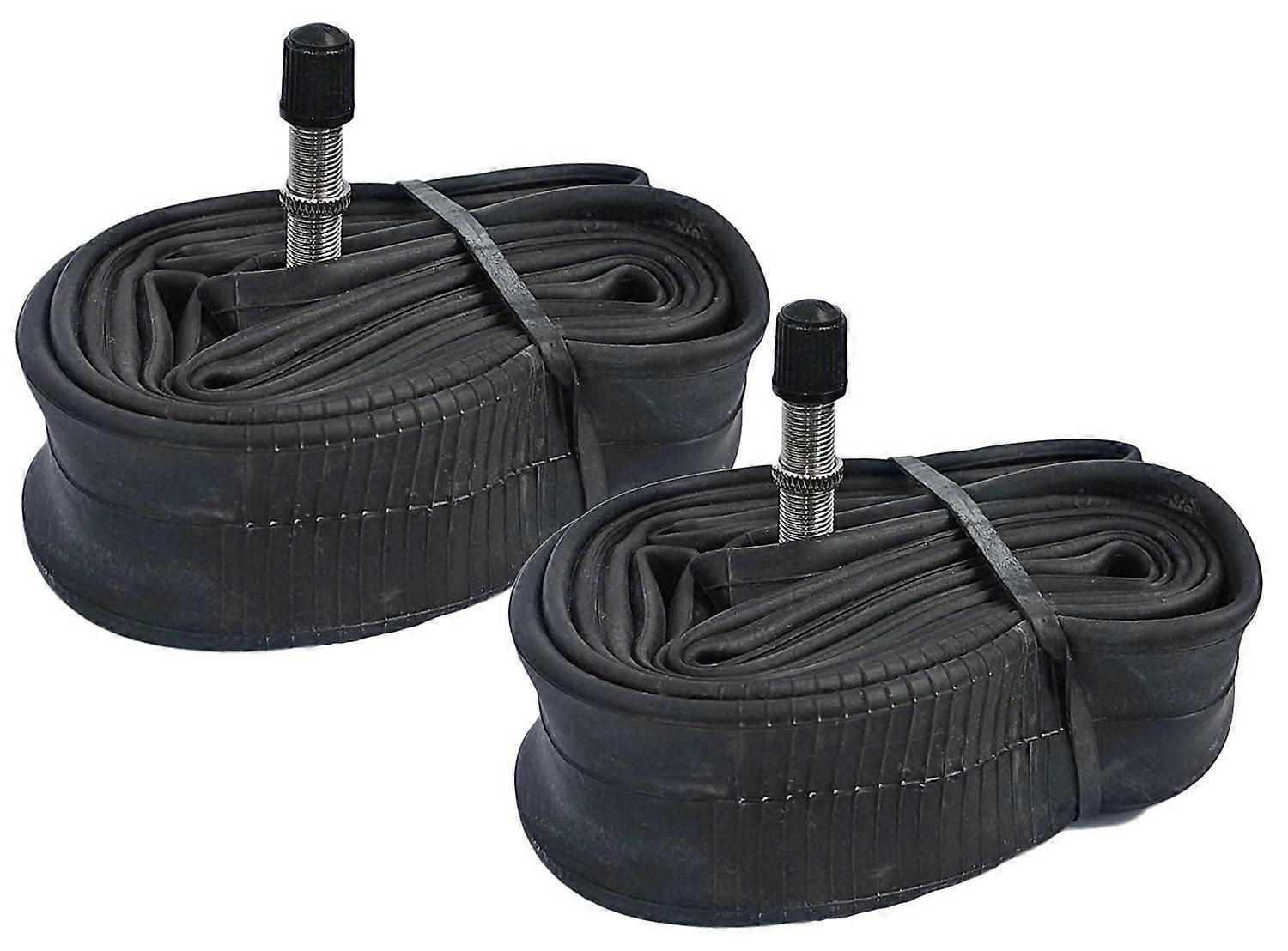 2 x bicycle inner tube, 28 inch, Schrader valve, 28 x 1 5/8 (ETRTO 37622), 28 inch bicycle tube, Schrader valve 2 x hose (ETRTO 37622)