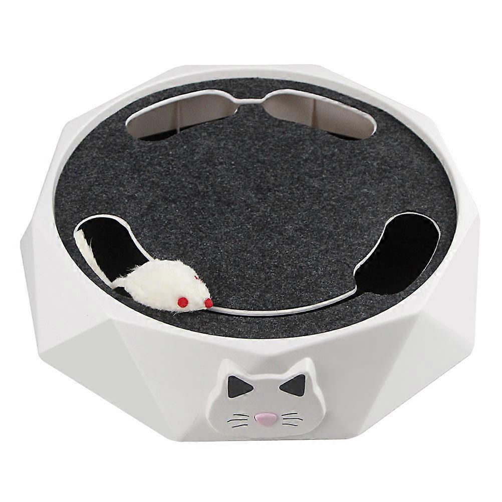 Electric Interactive Cat Toy – Automatic Running Mouse for Indoor Kittens, Durable ABS Plastic, Electronic Plaything to Stimulate Instincts and