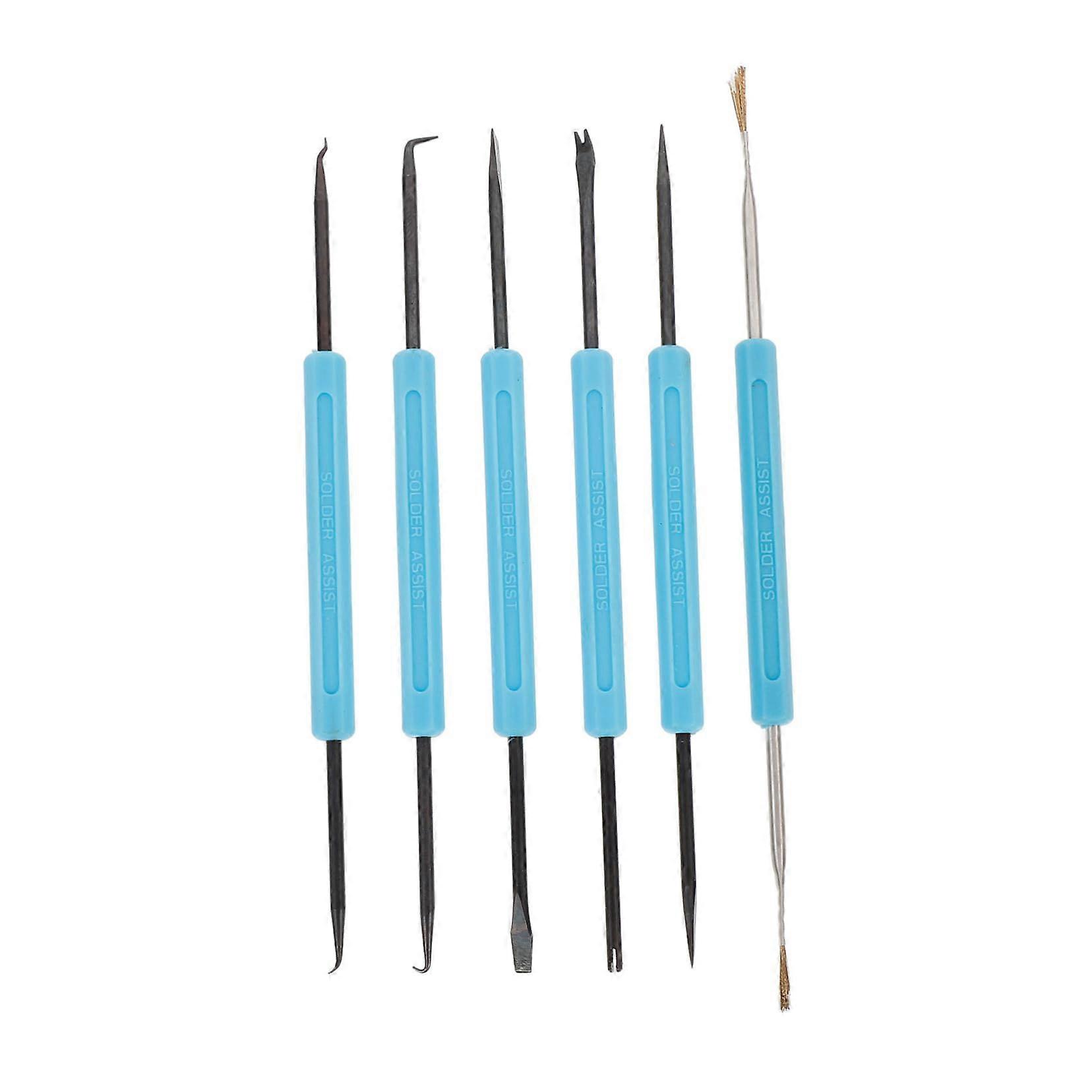 6-Piece Soldering Aid Set for PCB Repairs, Ergonomic Professional Tools for Electronic Assembly and Precision Work