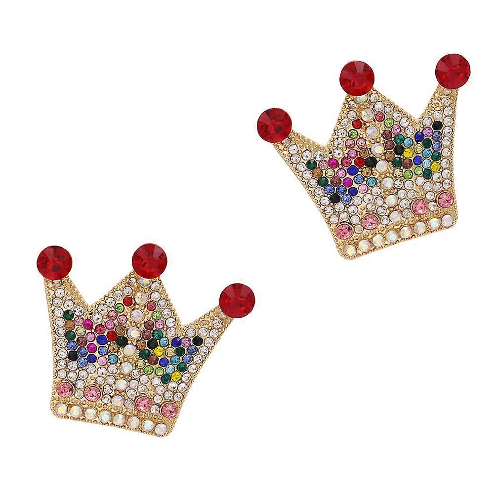 Women Earbob Exaggerated Dangle Earrings Alloy Material present Option 1Pair