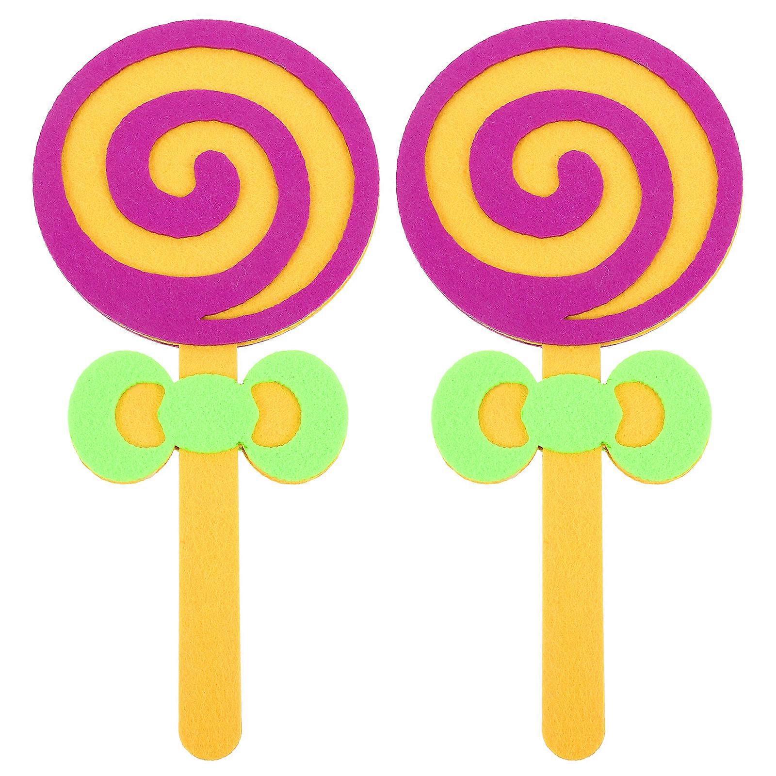 Bulk Lollipops Lollipop Prop Photography Props Children Consumer Group 27.50X13.00X0.90cm 2Pcs