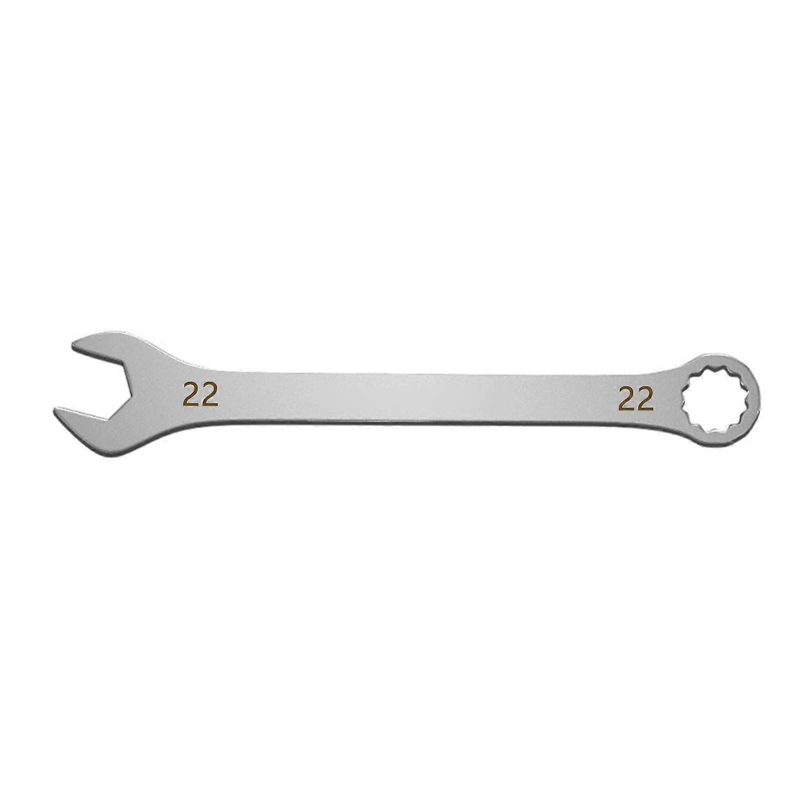 Double-Headed Spanner 22 mm for Tight Spaces, Rust-Resistant, Double Head for Repairs