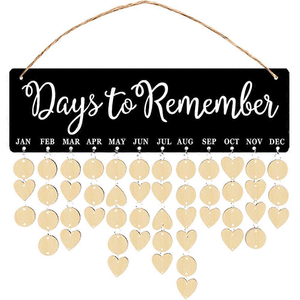 مجموعة لوحة تذكير عيد ميلاد شجرة العائلة ذهبي 40.00X12.00X0.20 سم ديكور المنزل 1 مجموعة