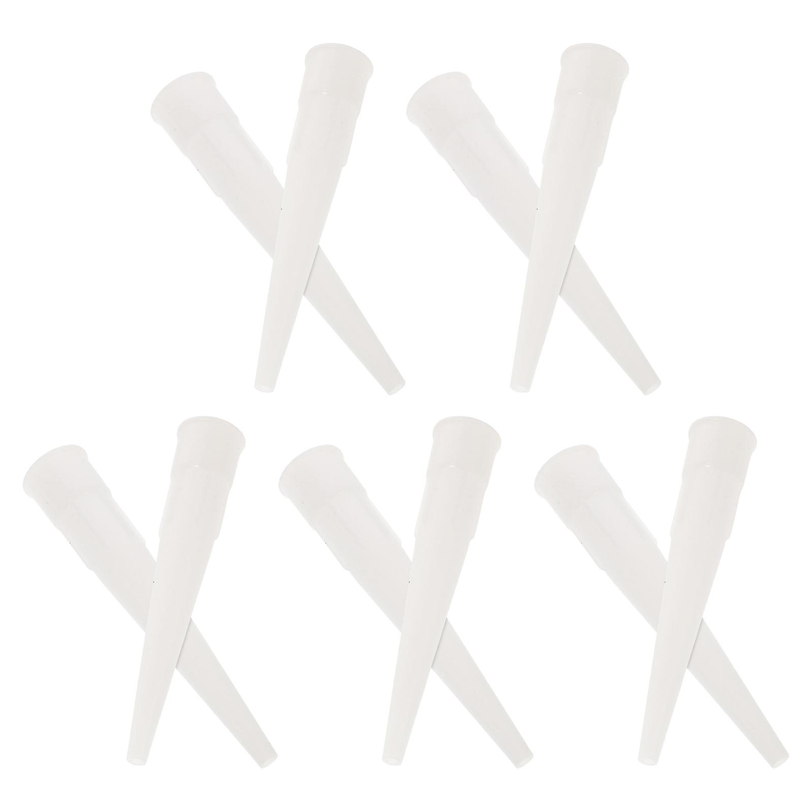 10pcs Durable Caulking Nozzle Tips Precision Applicator for Efficient Sealing Heavy Duty Tools for DIY and Professional Use Versatile Glue Applicator